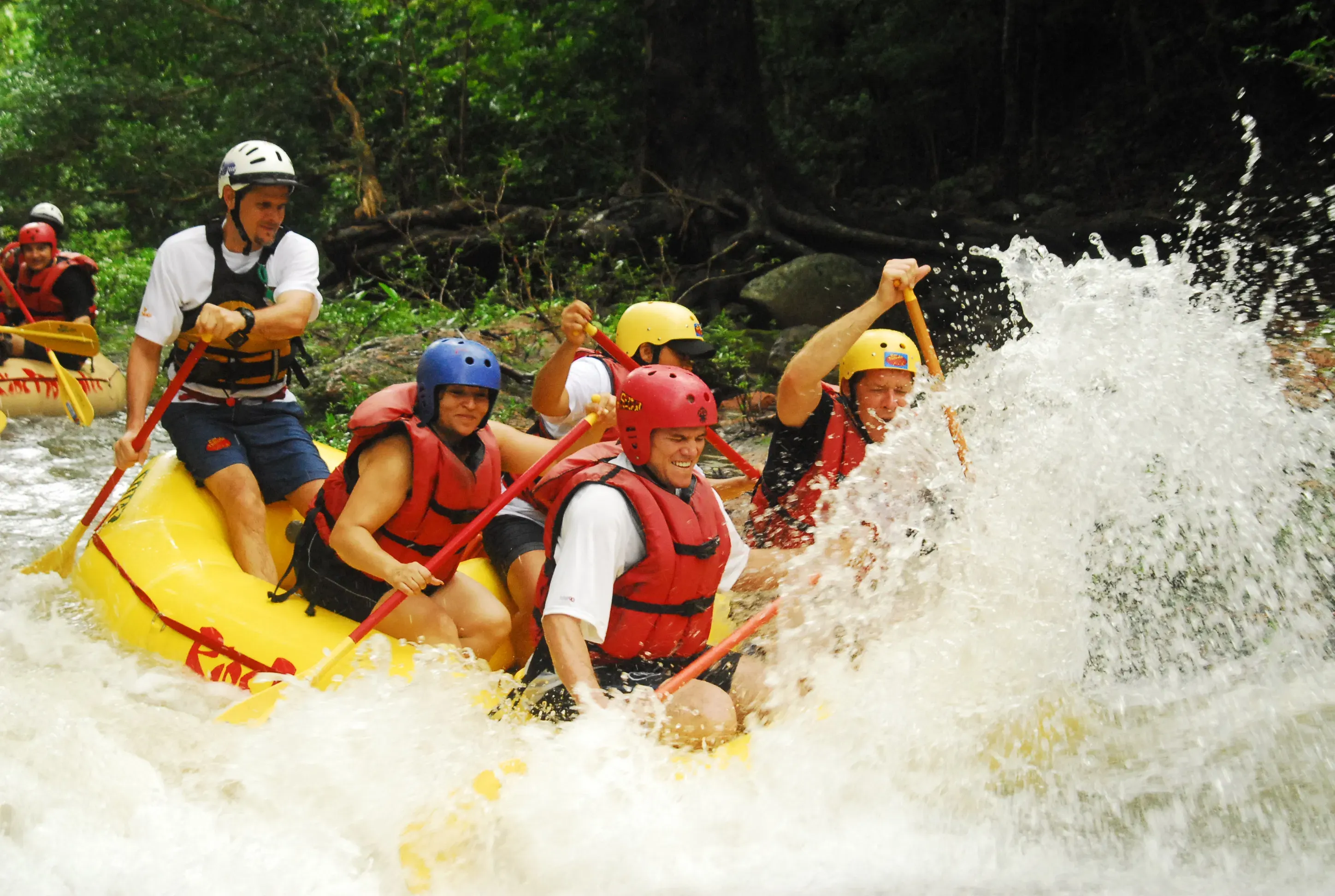 Tenorio River White Water Rafting III & IV tour